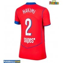 Paris Saint-Germain Achraf Hakimi #2 3rd trikot Frauen 2025-26 Kurzarm